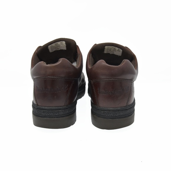 *Timberland Sz 11M Brown Leather Lace Up Comfort main image 4